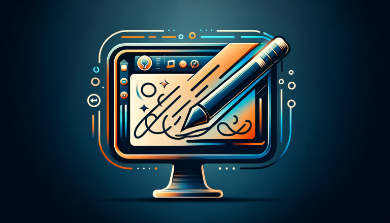 A-sleek-modern-vector-image-symbolizing-the-concept-of-digital-annotation-and-drawing-with-a-tool-like-EpicPen