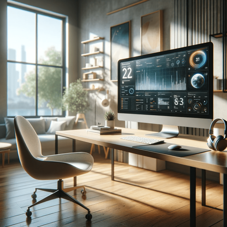 Monitor displaying navidrome